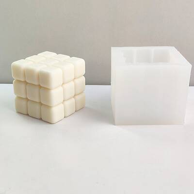 Magic Cube Candle Food Grade Silicone Molds