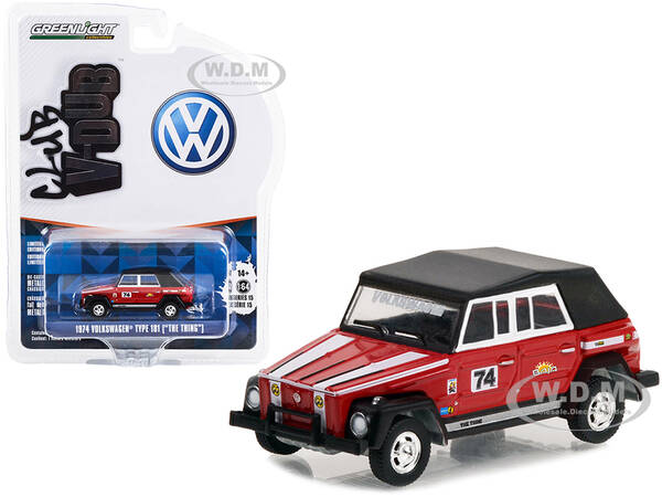 1974 Volkswagen Thing (Type 181) 74 Red \