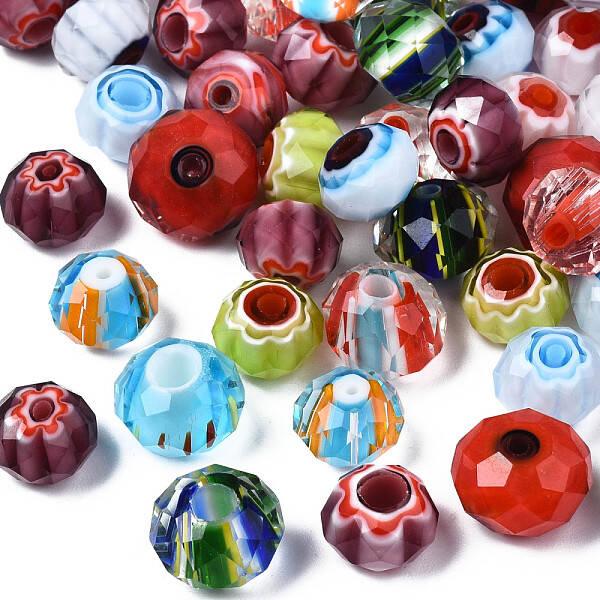 Handmade Millefiori Lampwork Beads
