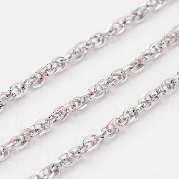Tarnish Resistant 304 Stainless Steel Rope Chains