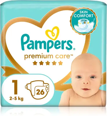 Pampers Premium Care size 1 disposable diaper 2-5 kg 26 pieces