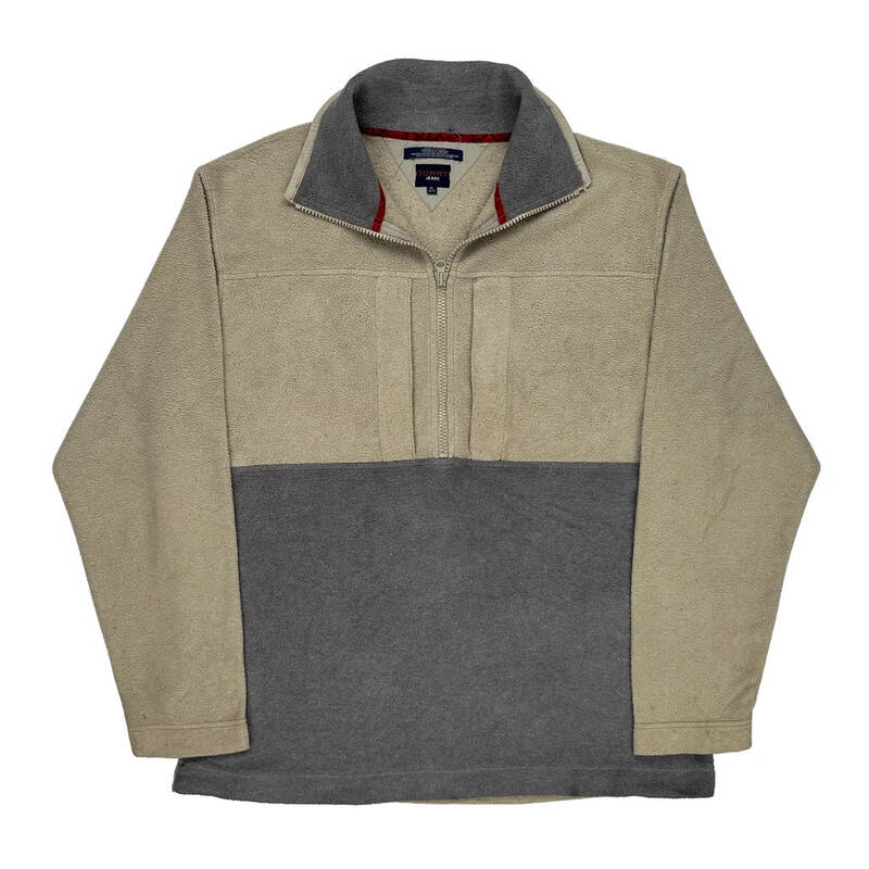 Tommy Jeans Fleece - XL Beige Polyester Blend