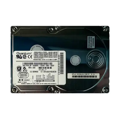 446PC Dell 9.1GB Ultra-160 SCSI 7200 3.5-inch Hard Drive