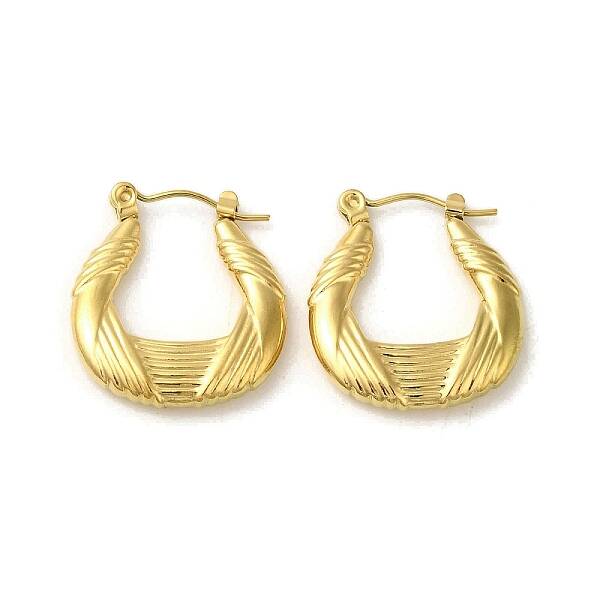 304 Stainless Steel Hoop Earrings for Women
