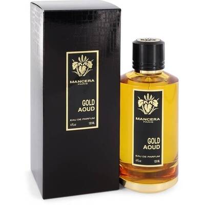 Mancera Gold Aoud Perfume for Women - Eau de Parfum Spray 4.0 oz