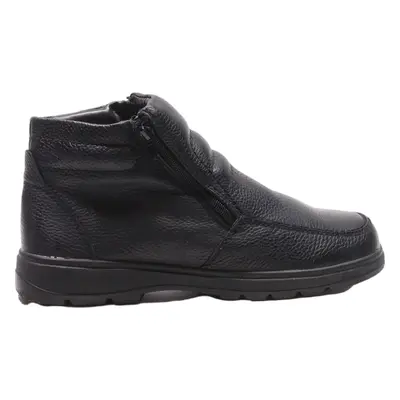 CLAUDIO CONTI Ankle Boots Black Leather Mens UK 8