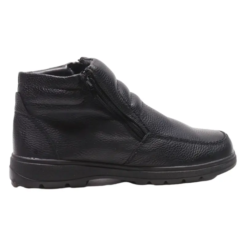 CLAUDIO CONTI Ankle Boots Black Leather Mens UK 8