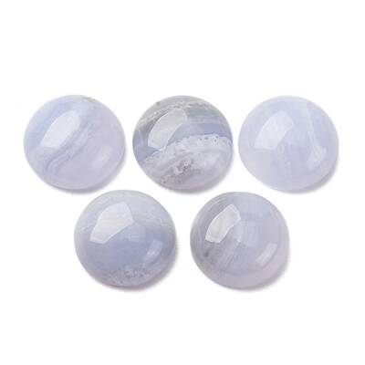 Natural Blue Lace Agate Cabochons
