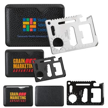 100 Custom 11-in-1 Palm Multi-Tool - Wallet Sized