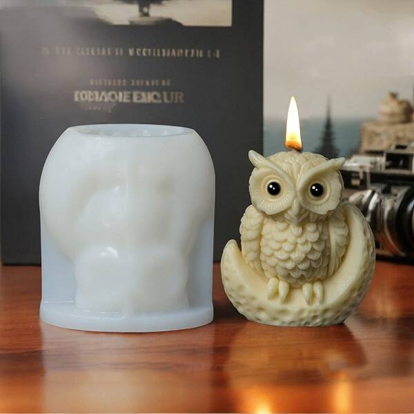 Owl DIY Silicone Candle Molds