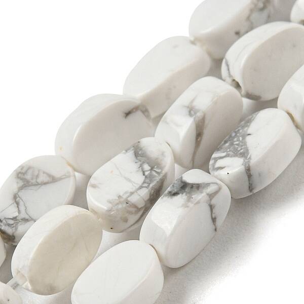 Natural Howlite Beads Strands
