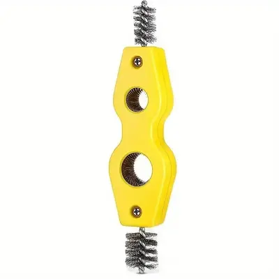 4-In-1 Copper Pipe Cleaner, Double-ended Cleaning Brush, Copper Pipe Cleaner for Brazing, Plumbing, Soldering, Household Item...