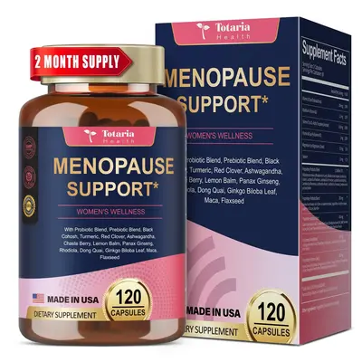 Totaria 40-in-1 Menopause Supplements for Women, Multibenefit & Complete Black Cohosh for Hot Flashes, Night Sweats & Hormone...