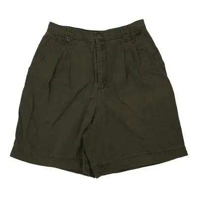 Lizsport Shorts - 29W UK 12 Khaki Cotton