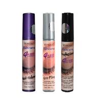 Prosa 3pack Mascara Maxi Volumen, Micro Fibras, Professional - Black, 4 in 1 - Daily Nourishing Mascara for Volume and Volume...