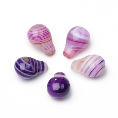 Natural Banded Agate/Striped Agate Beads