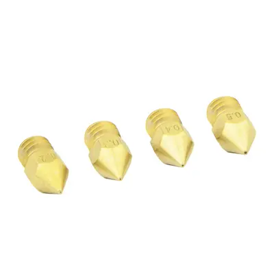 Nozzle Kit 5PCS MK8 Brass Nozzles