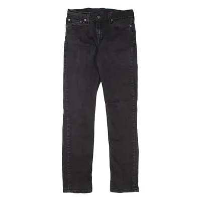 LEVI'S 511 Jeans Mens Black Slim Straight W29 L32