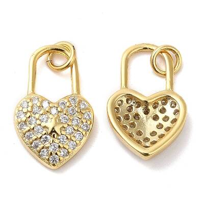 925 Sterling Silver Micro Pave Cubic Zirconia Charms