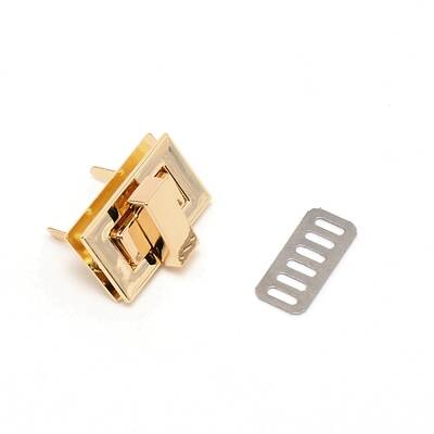 Zinc Alloy Bag Twist Lock Accessories