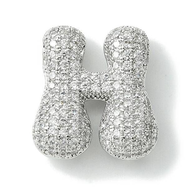 Rack Plating Brass Cubic Zirconia Pendants