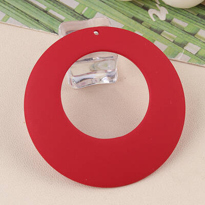 Exaggerated Big Circle Acrylic Pendants