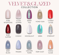 Glamnetic Velvet & Glazed Press-On Nails Collection - Nail Glue & Remover