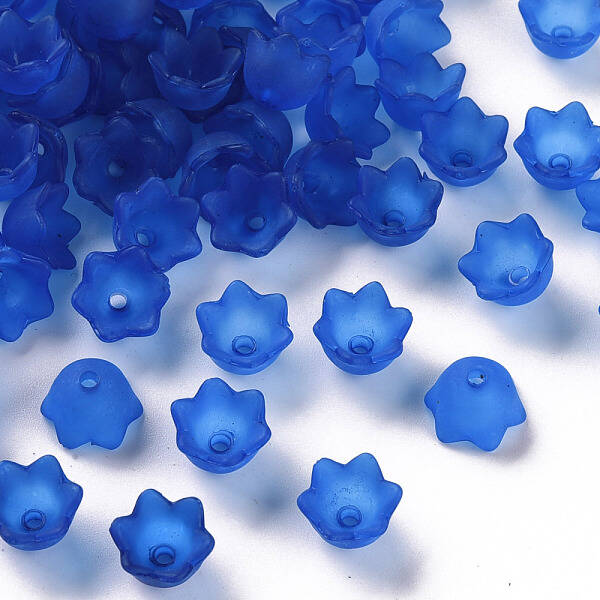 Transparent Acrylic Beads Caps