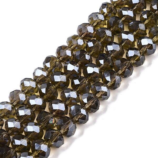 Electroplate Glass Beads Strands