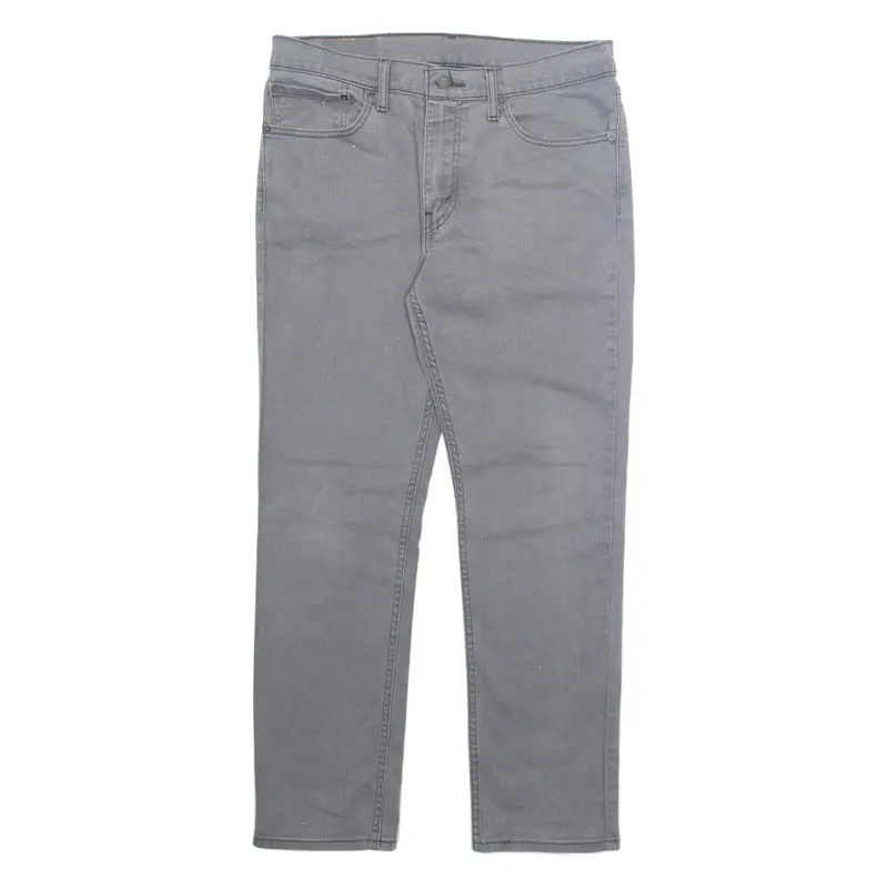 LEVI'S 511 Jeans Mens Grey Slim Straight W34 L30