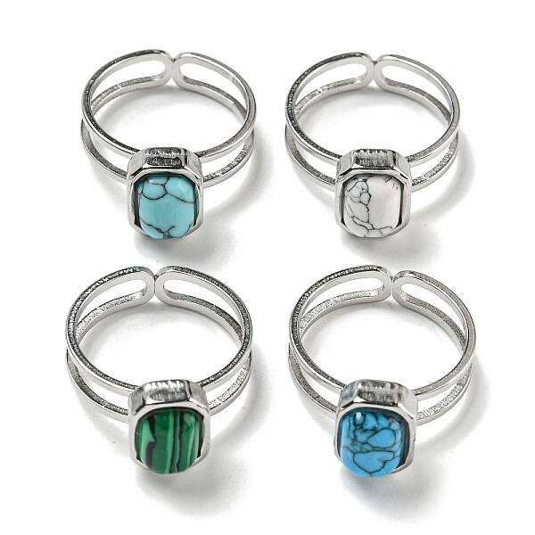 304 Stainless Steel Open Cuff Rings
