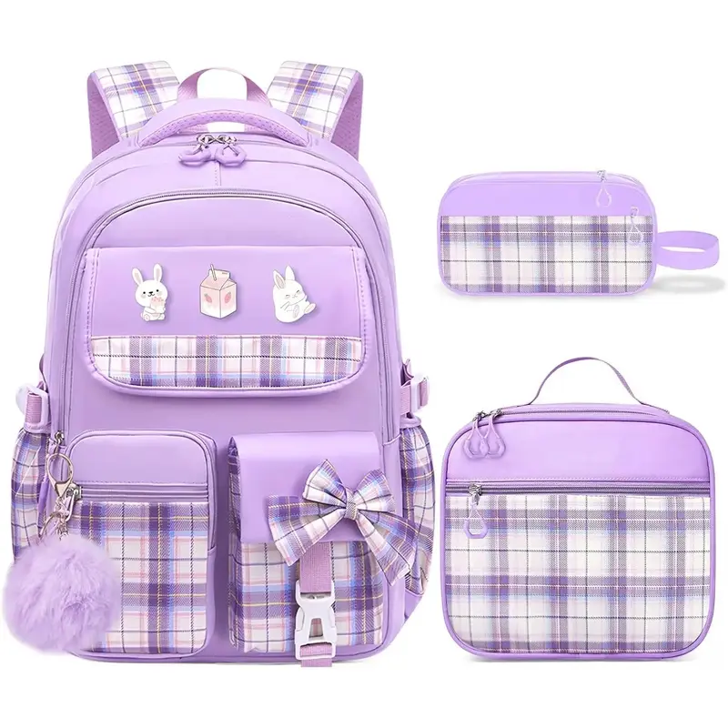 School Backpacks for Girl - Cute Girls Backpack for Kids Teens Elementary Middle School,18\