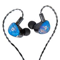 Keephifi KB02 Wired Earbuds, Dealsforyoudays Super Bass Bone Conduction Berryllium-Plated Blue Shell Headset, HiFi IEM with D...