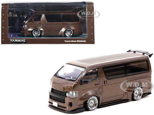 Toyota Hiace Widebody Van RHD (Right Hand Drive) Brown Metallic \