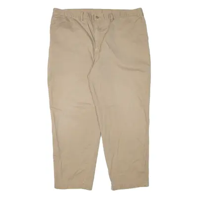 CARHARTT Workwear Mens Trousers Beige Relaxed Tapered W40 L30