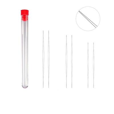 Tarnish Resistant Stainless Steel Collapsible Big Eye Beading Needles