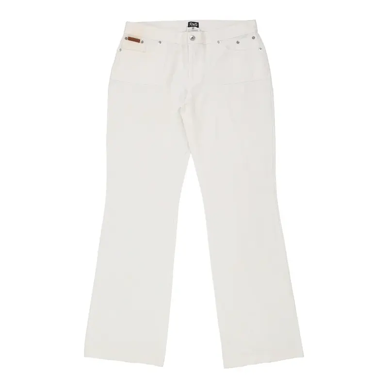 Dolce & Gabbana Jeans - 32W UK 10 White Cotton | Size: UK 10