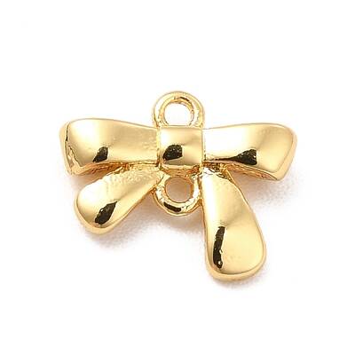Rack Plating Brass Connector Charms