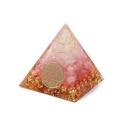 Orgonite Pyramid Resin Display Decorations