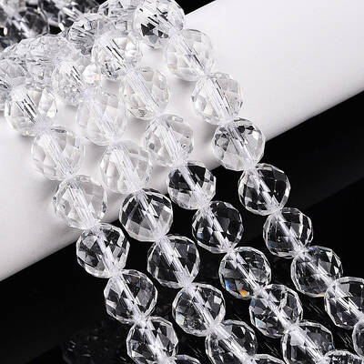 Natural Quartz Crystal Beads Strands
