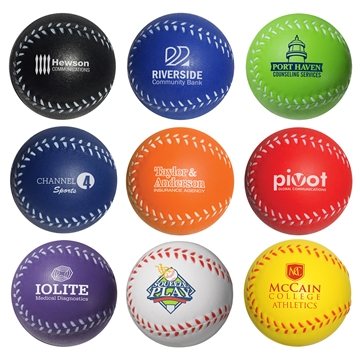 150 Promotional Baseball Stress Reliever - Polyurethane