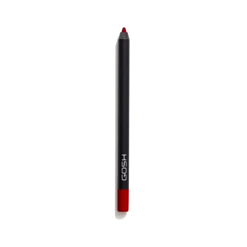 Gosh Velvet Touch Waterproof Vegan Lip Contour 016 Red 1.2 g