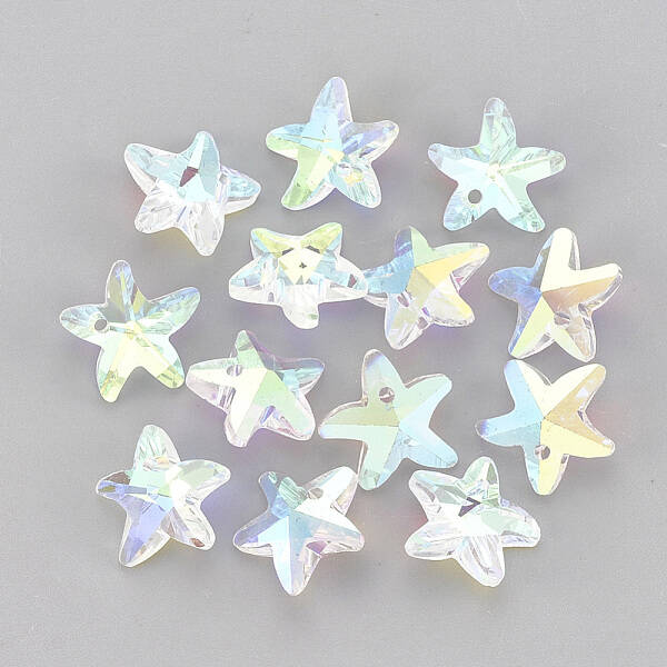 Glass Rhinestone Charms