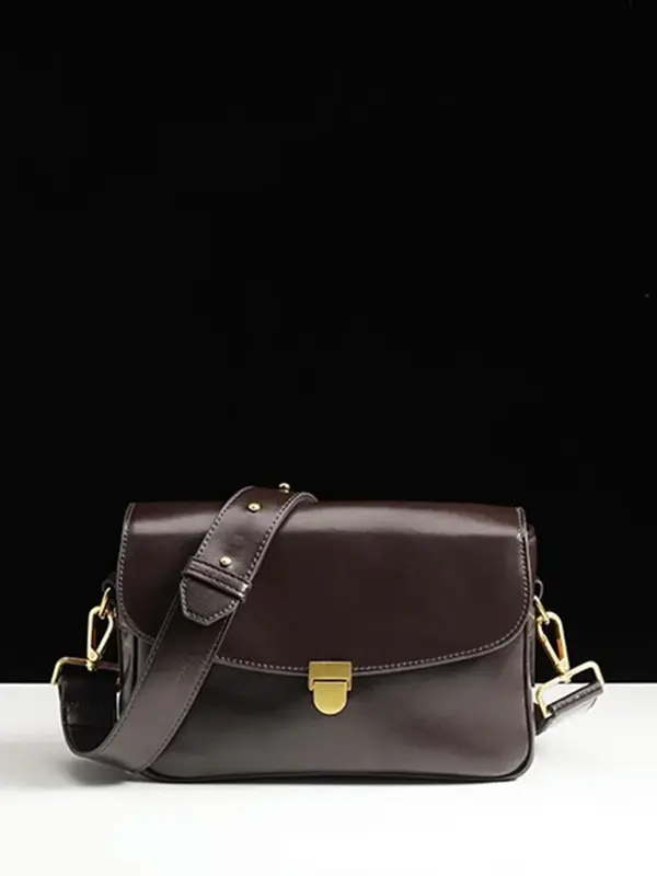 Smting zippered mini flap bag
