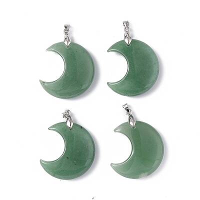 Natural Green Aventurine Pendants