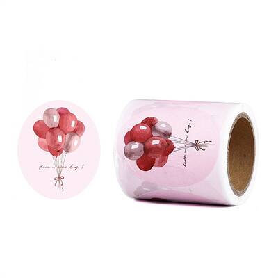 120Pcs Roll Stickers