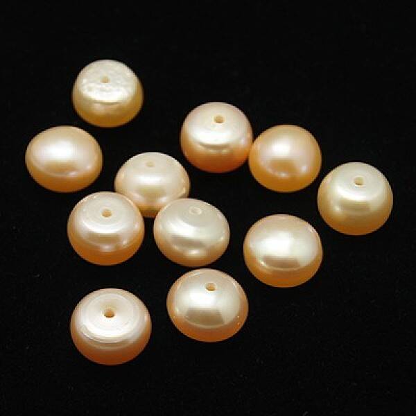 Grade AA Natural Cultured Freshwater Pearl Beads
