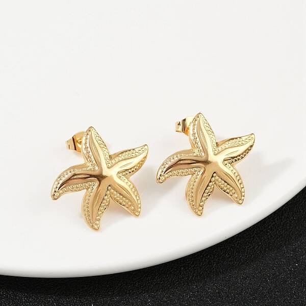 304 Stainless Steel Stud Earrings