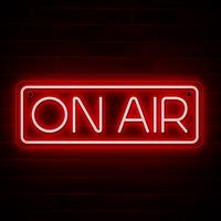 On Air Sign- LED Neon Light for Tiktok, Youtube Streamers/Gamers - Acrylic Wall Hanging USB Powered