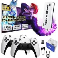 【2025 N15 PRO 40K Games】Cooinut 40,000+ Retro GameStick,Plug and Play VideoGameConsoles with 2.4G Wireless Controllers,4K...